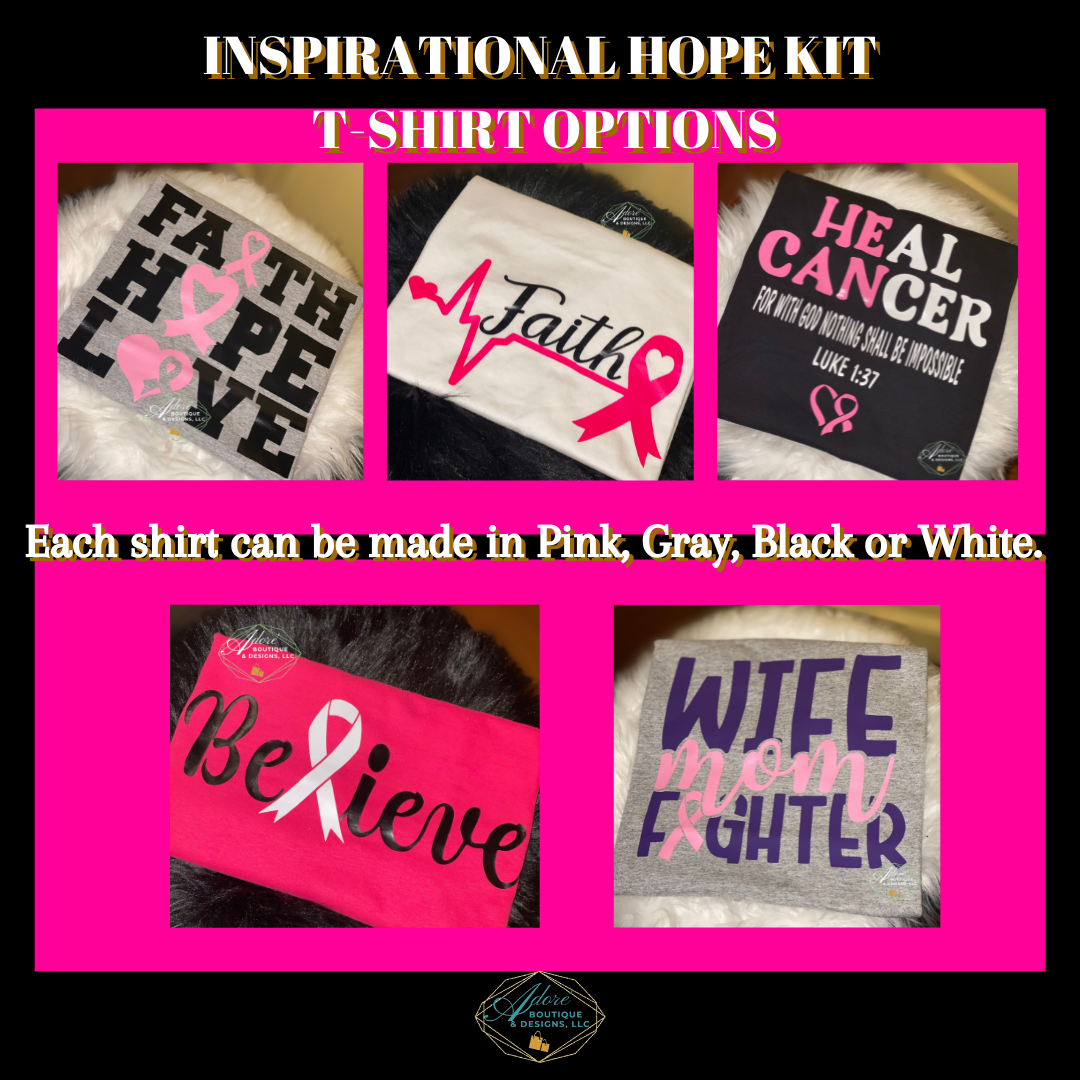 Breast Cancer Survivor Inspirational Hope KIt