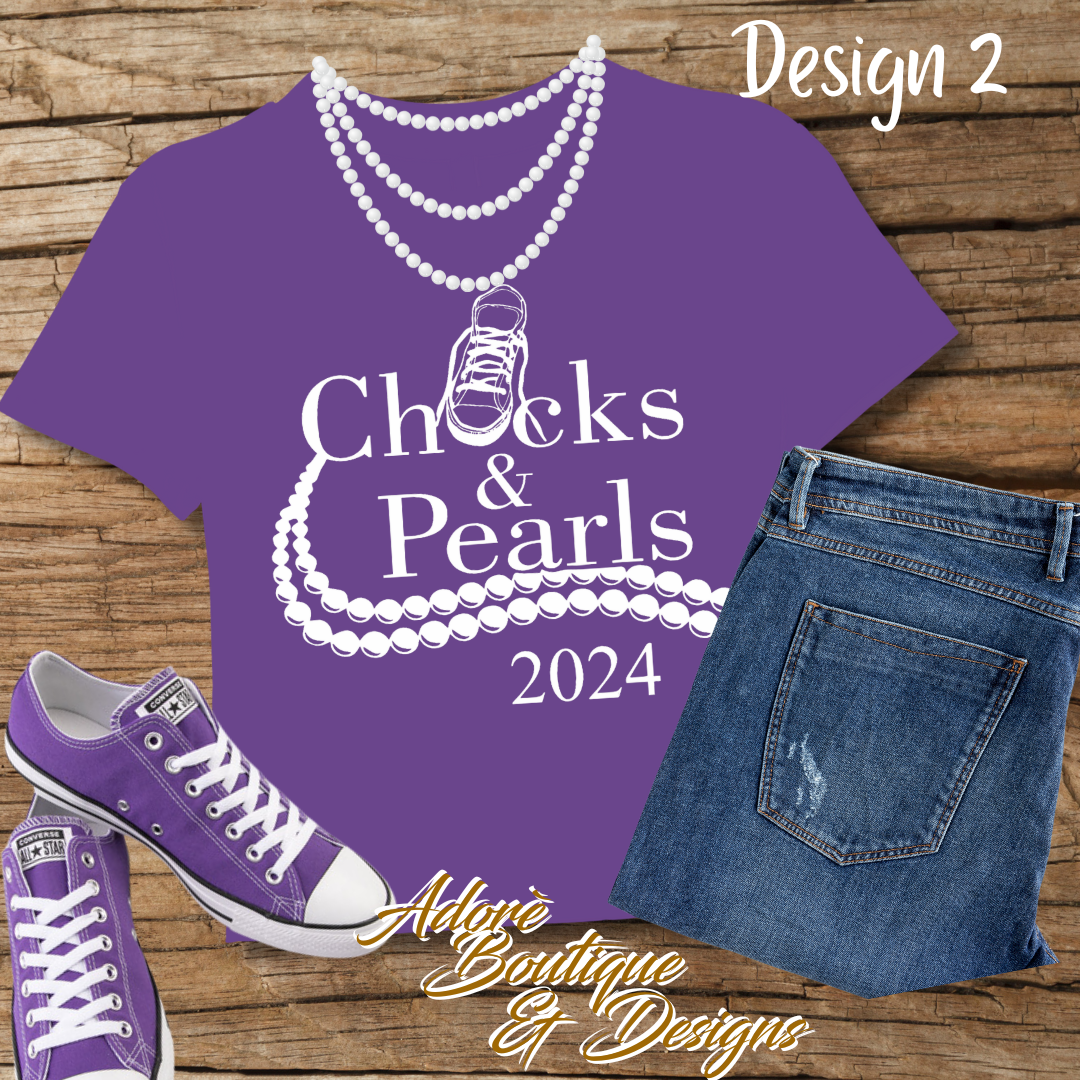 Chucks & Pearls Shirt