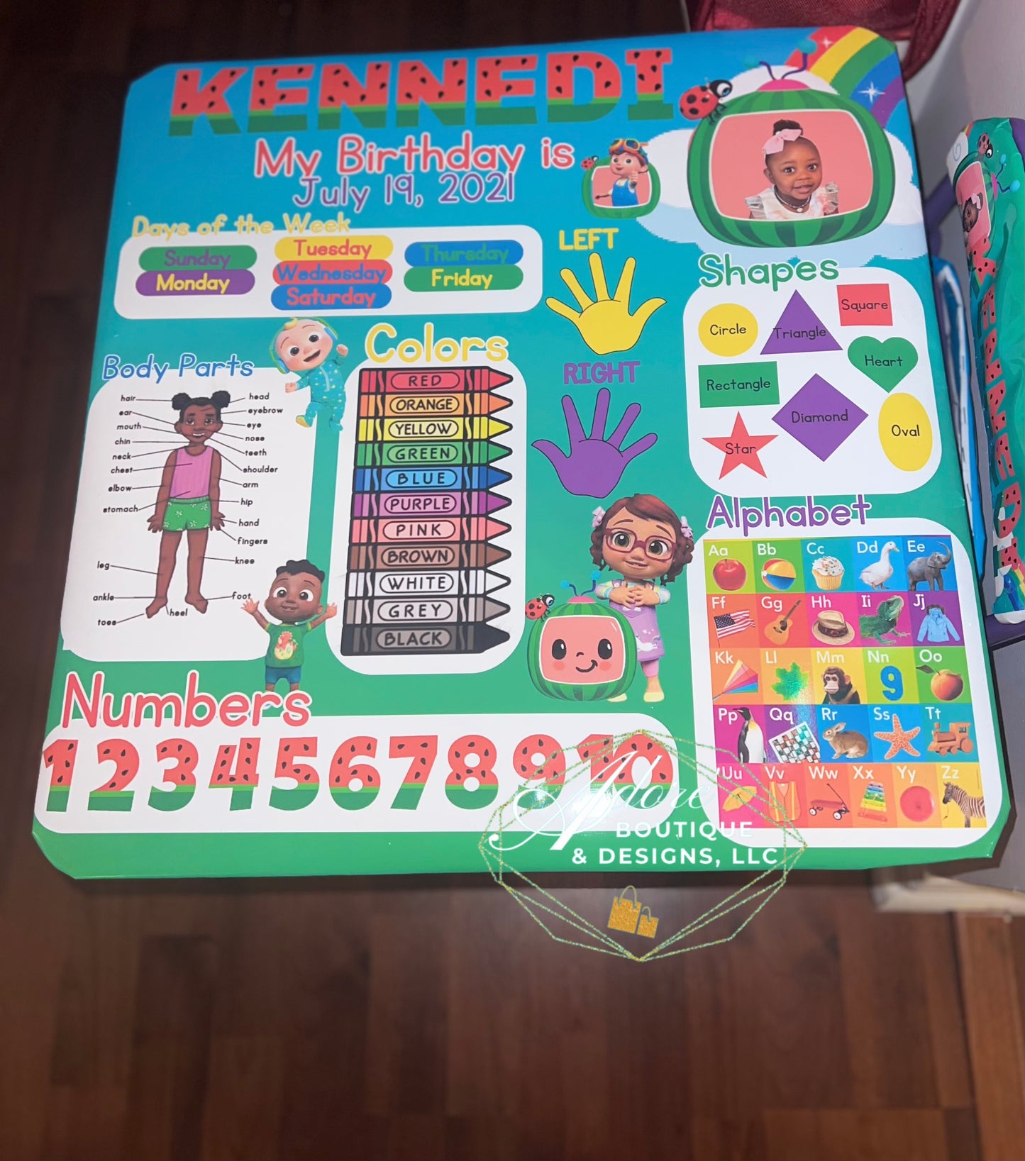 Custom Kids Learning Tables