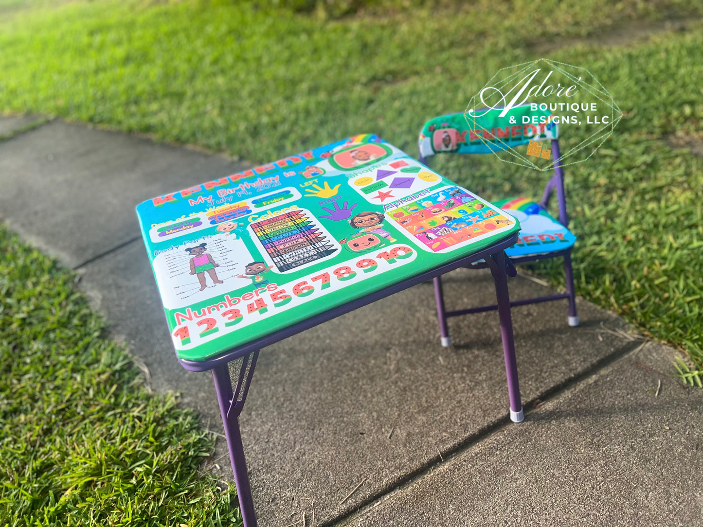 Custom Kids Learning Tables