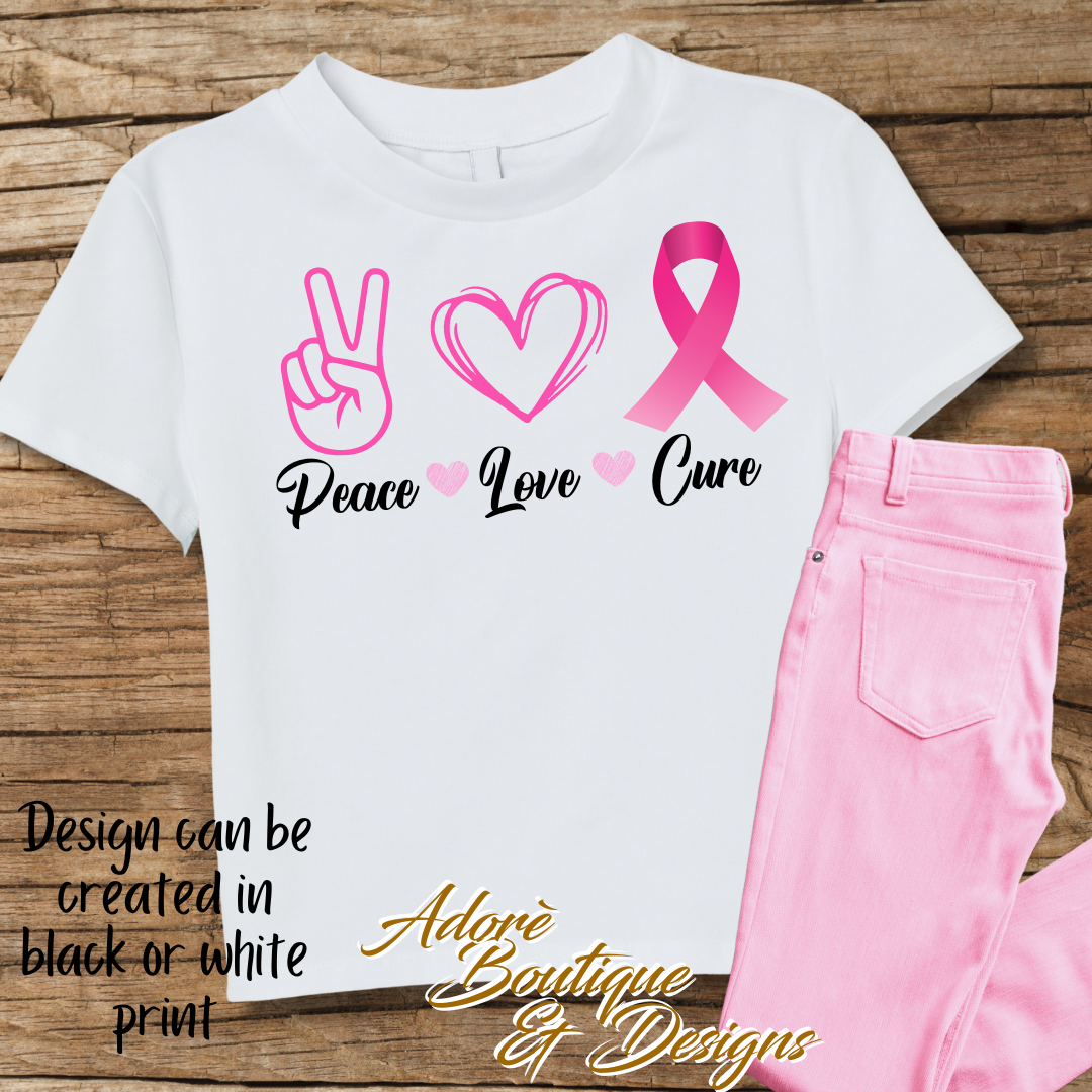 Peace Love Cure Shirt