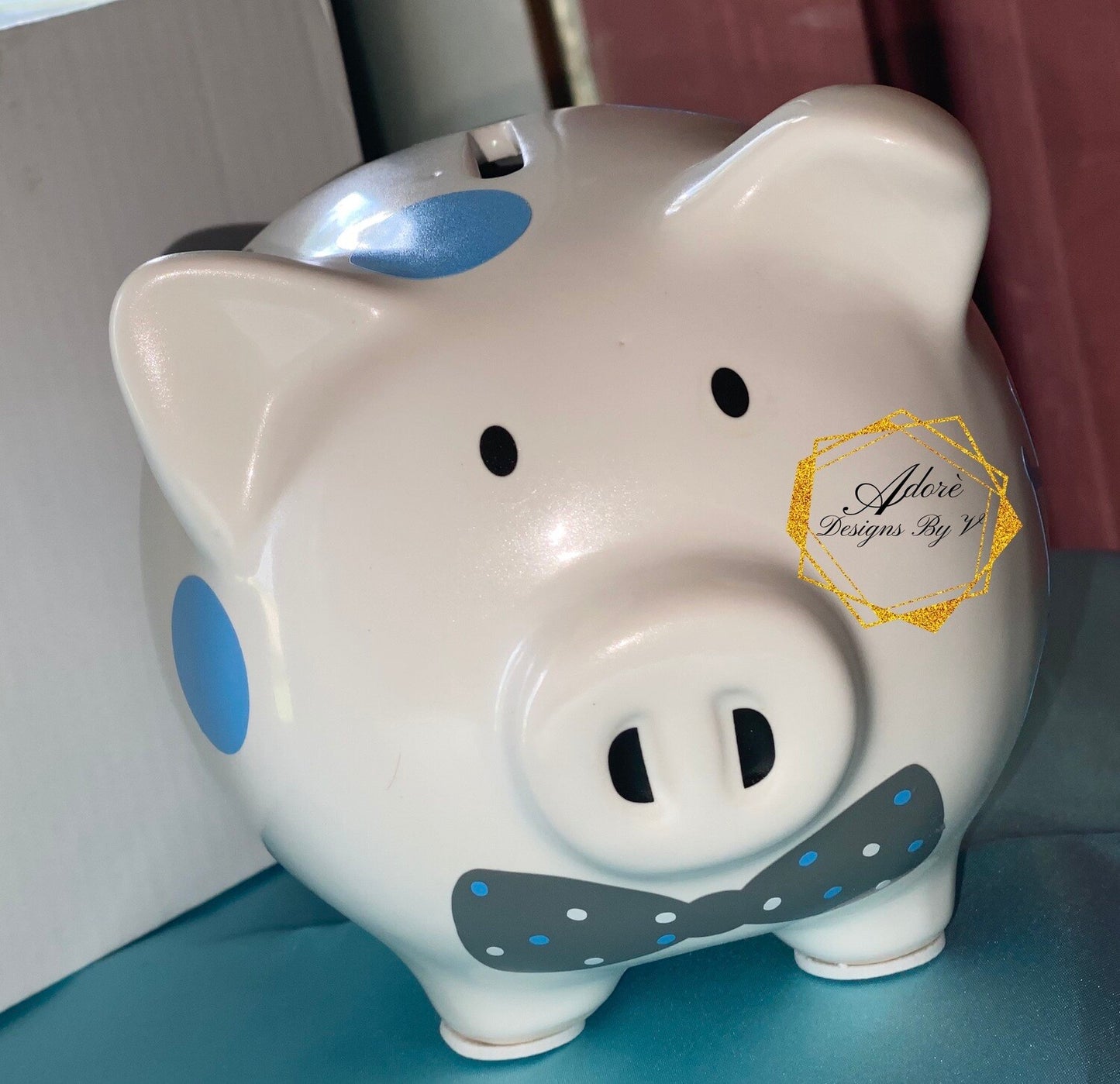 Personalized Ceramic Piggy Bank