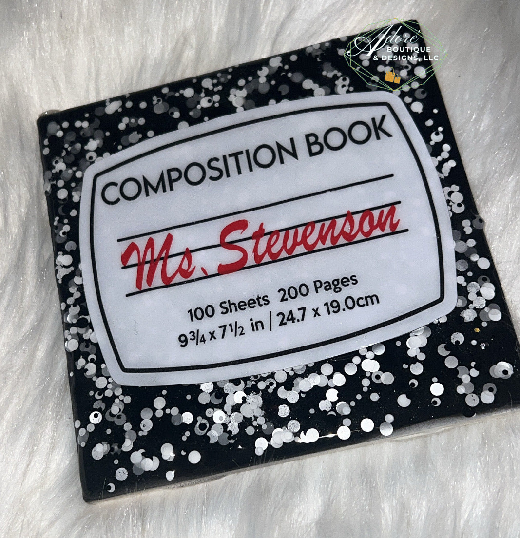 Teacher Composition Coaster