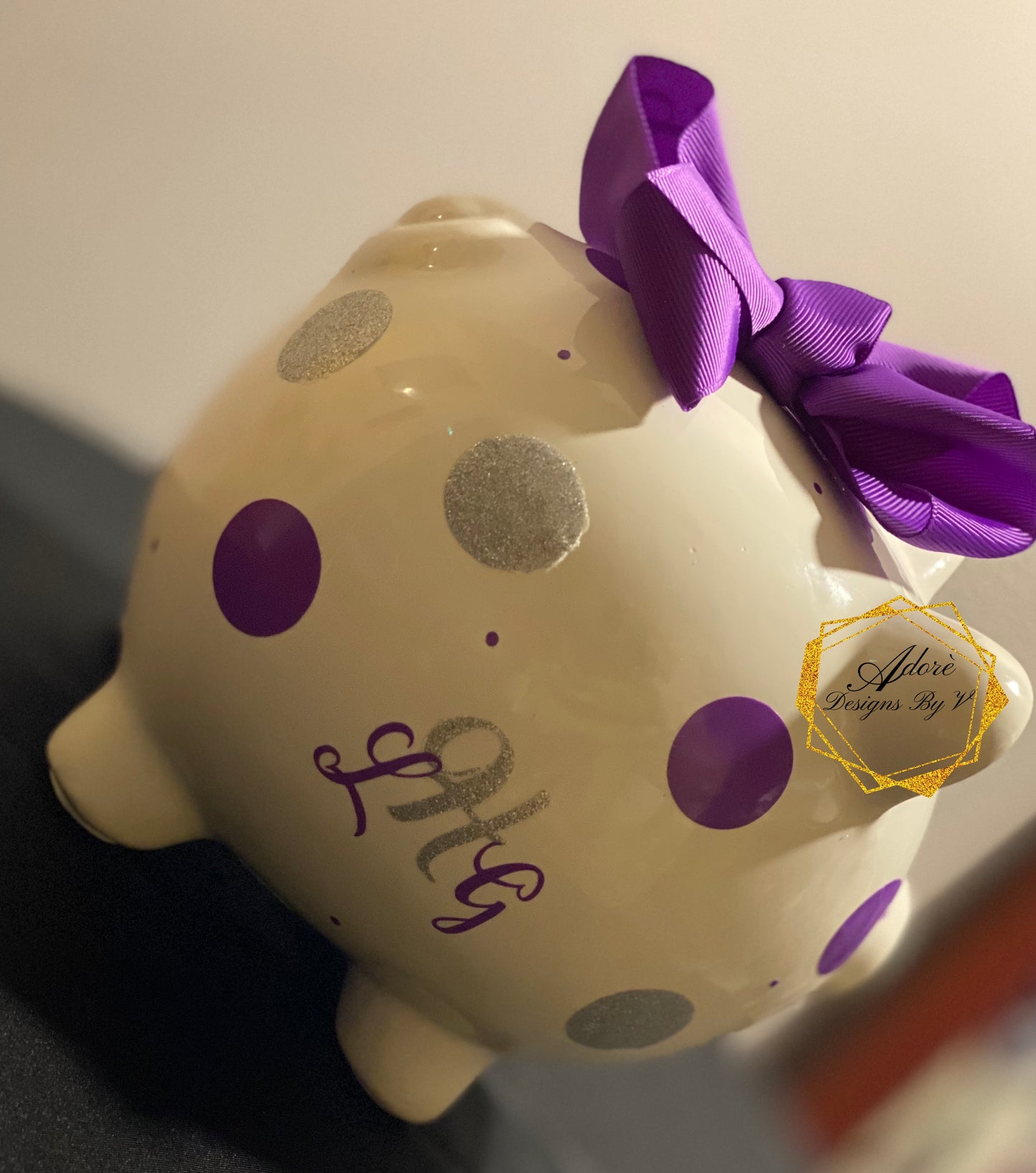 Personalized Ceramic Piggy Bank