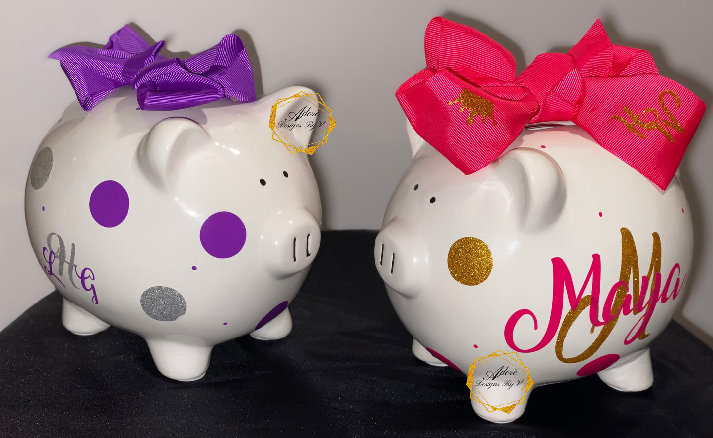 Personalized Ceramic Piggy Bank