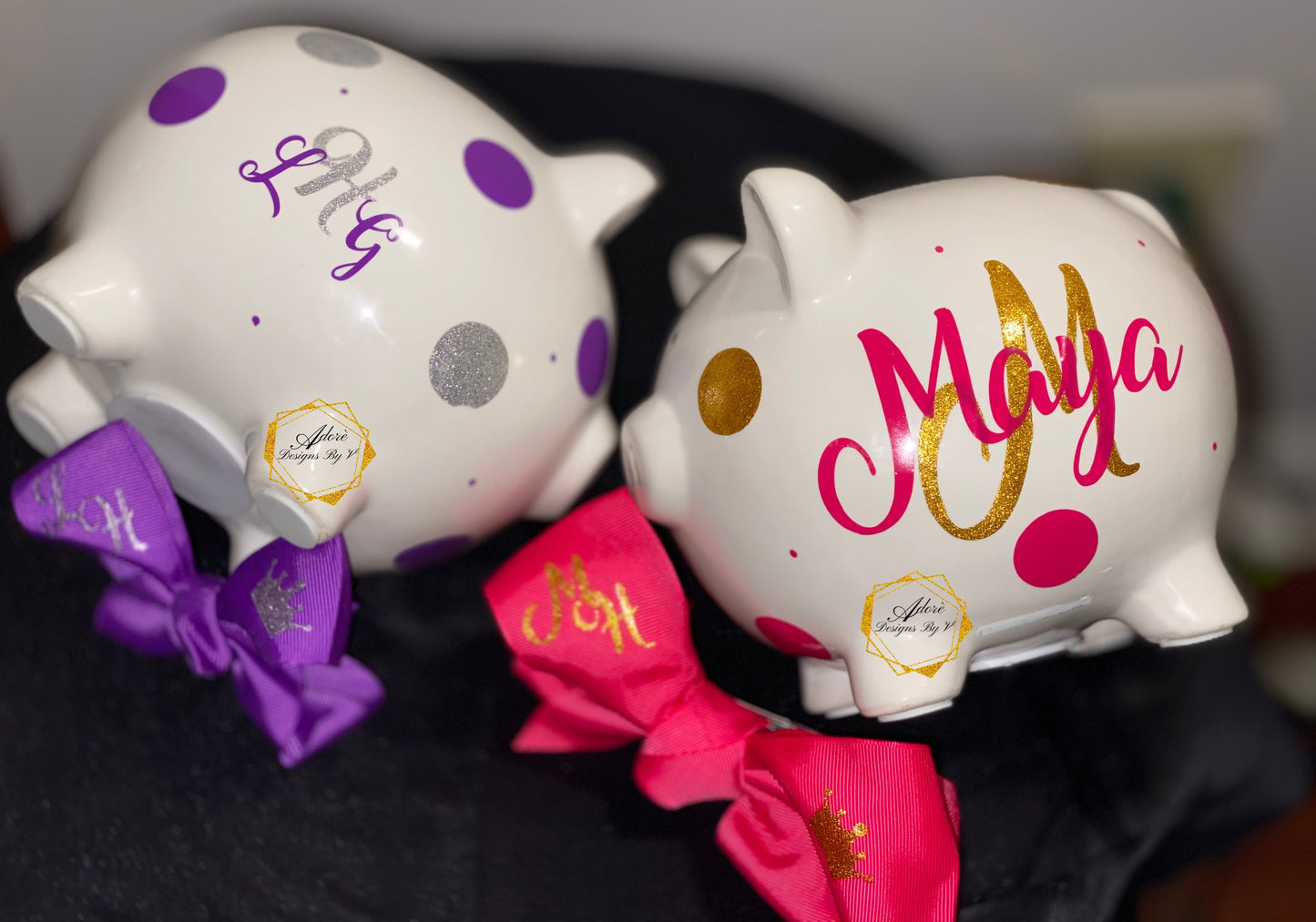 Personalized Ceramic Piggy Bank