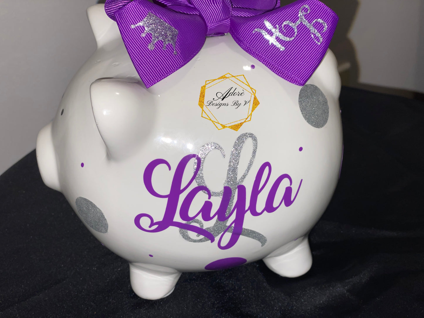 Personalized Ceramic Piggy Bank