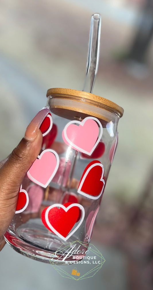 Valentine's Day Libbey Glass Cup