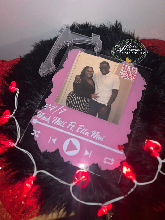 Valentine's Music Plaque