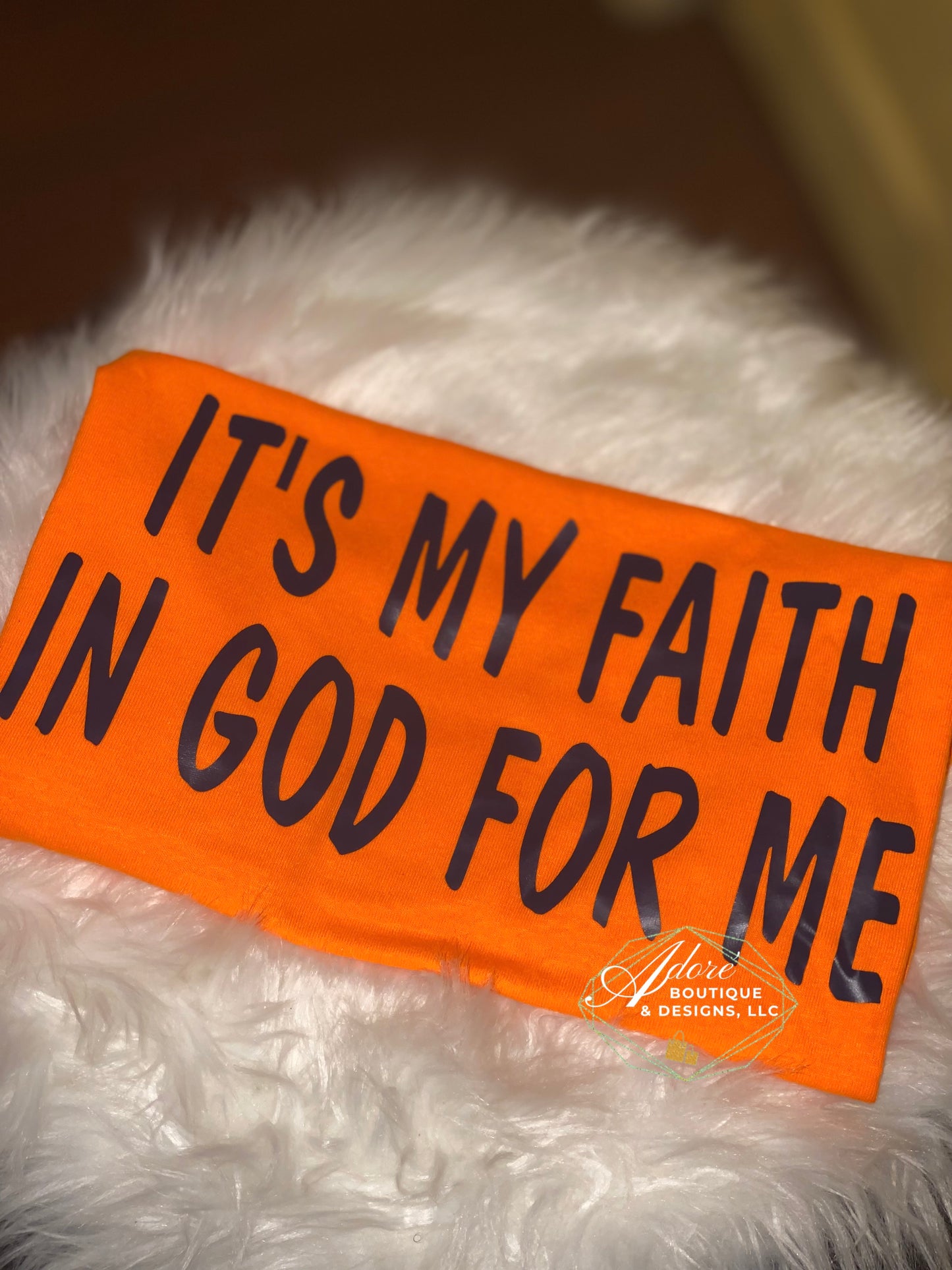 It's My Faith in God for Me Shirt