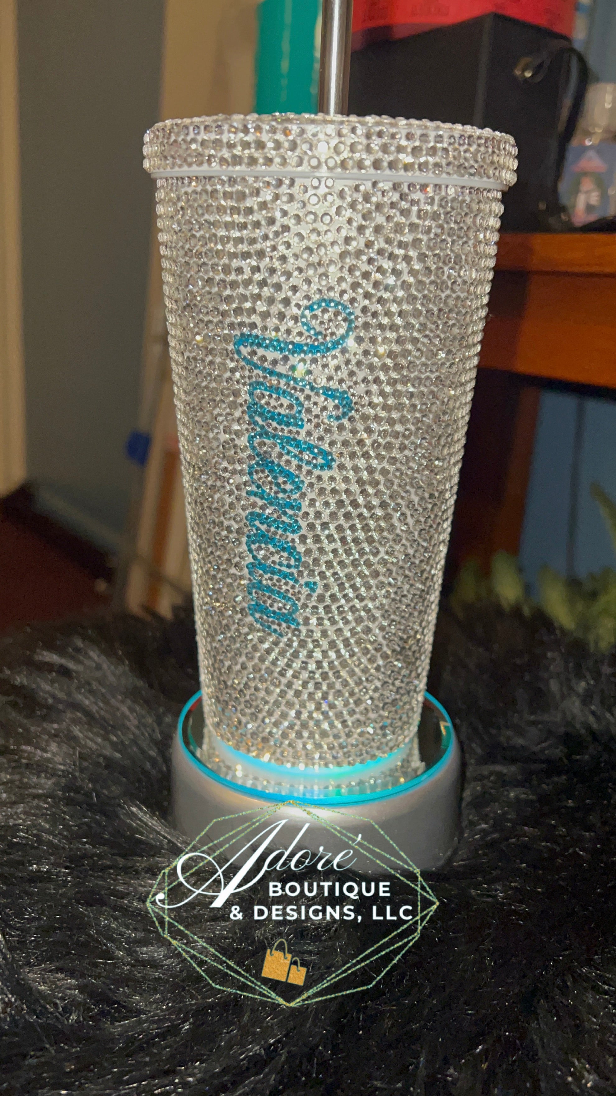 Orders Custom 19oz rhinestone stainless steel tumblers